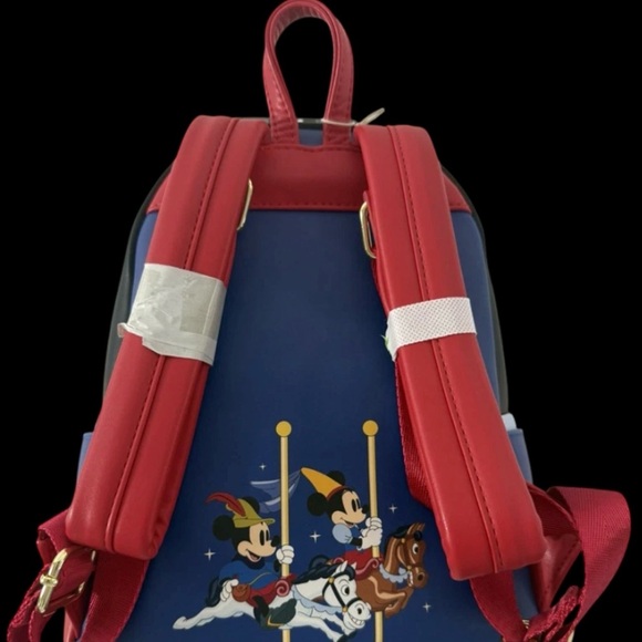 Loungefly Disney Minnie Mouse Party “Brave Little Tailor”Backpack purse. - Picture 14 of 16